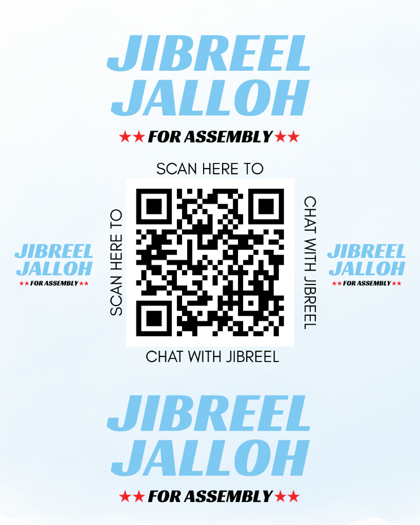 Scan QR code to chat with Jibreel